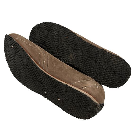 Eddie Bauer Leather Slip On Flats Shoes Size 10 - Picture 7 of 9